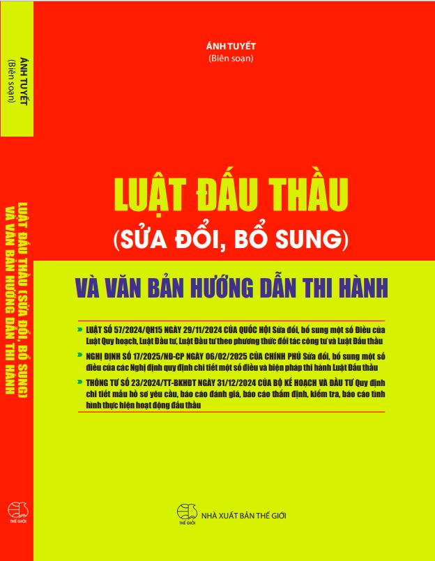 Sách Luật Đấu Thầu Sửa Đổi, Bổ Sung Và Văn Bản Hướng Dẫn Thi Hành